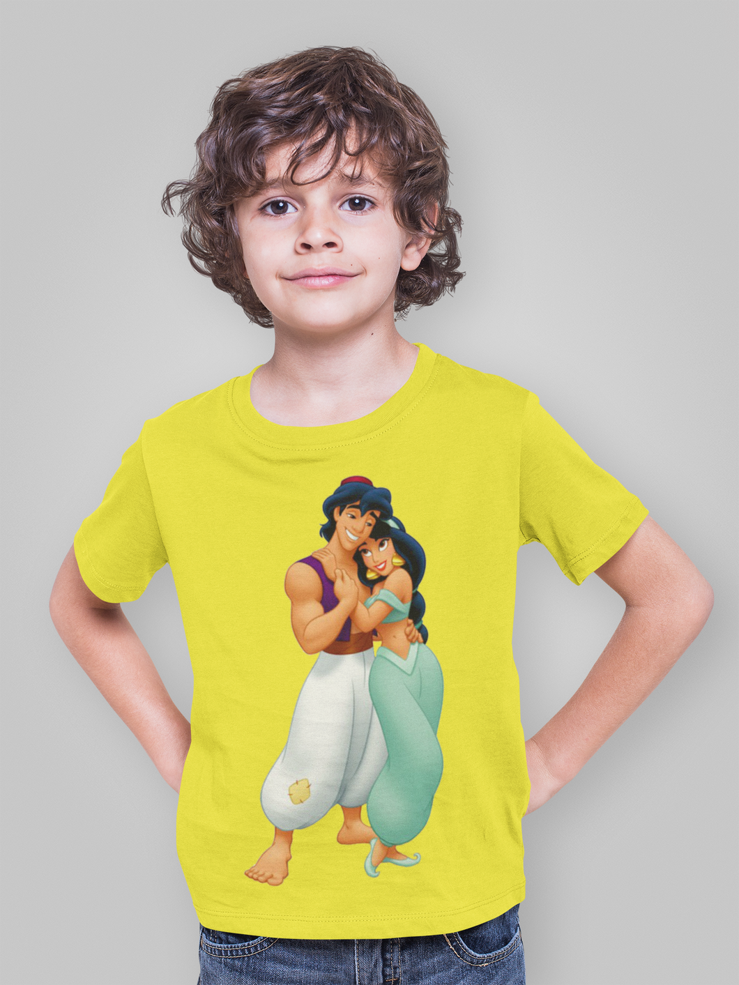Cute Cartoon Half Sleeves T-Shirt for Boy-KidsFashionVilla