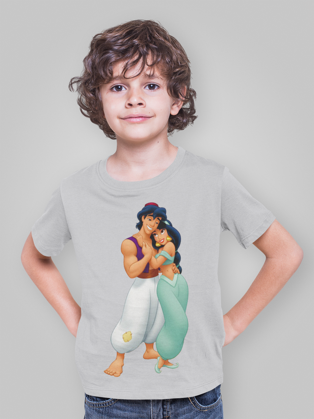 Cute Cartoon Half Sleeves T-Shirt for Boy-KidsFashionVilla