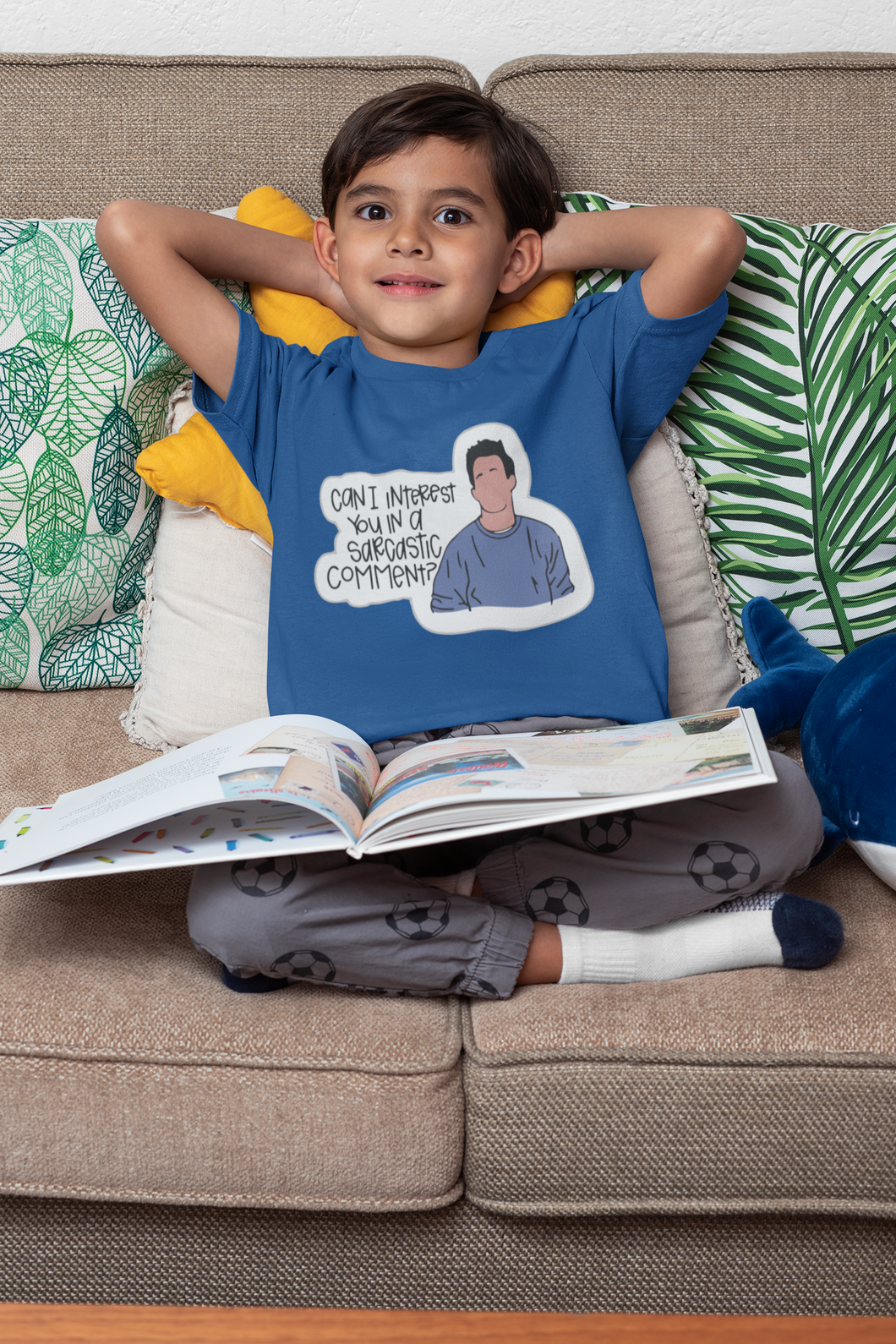 Sarcastic Web Series Half Sleeves T-Shirt for Boy-KidsFashionVilla