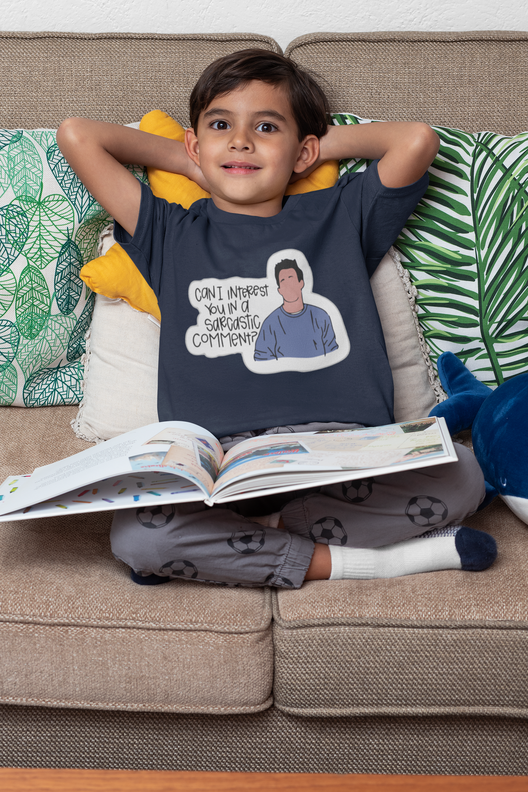 Sarcastic Web Series Half Sleeves T-Shirt for Boy-KidsFashionVilla