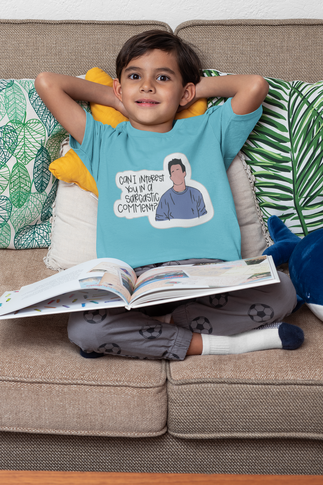 Sarcastic Web Series Half Sleeves T-Shirt for Boy-KidsFashionVilla