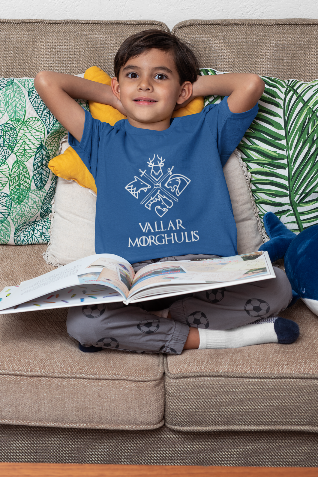 Vallar Morgulis Web Series Half Sleeves T-Shirt for Boy-KidsFashionVilla