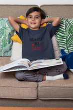 Load image into Gallery viewer, Maasi Ki Jaan Half Sleeves T-Shirt for Boy-KidsFashionVilla
