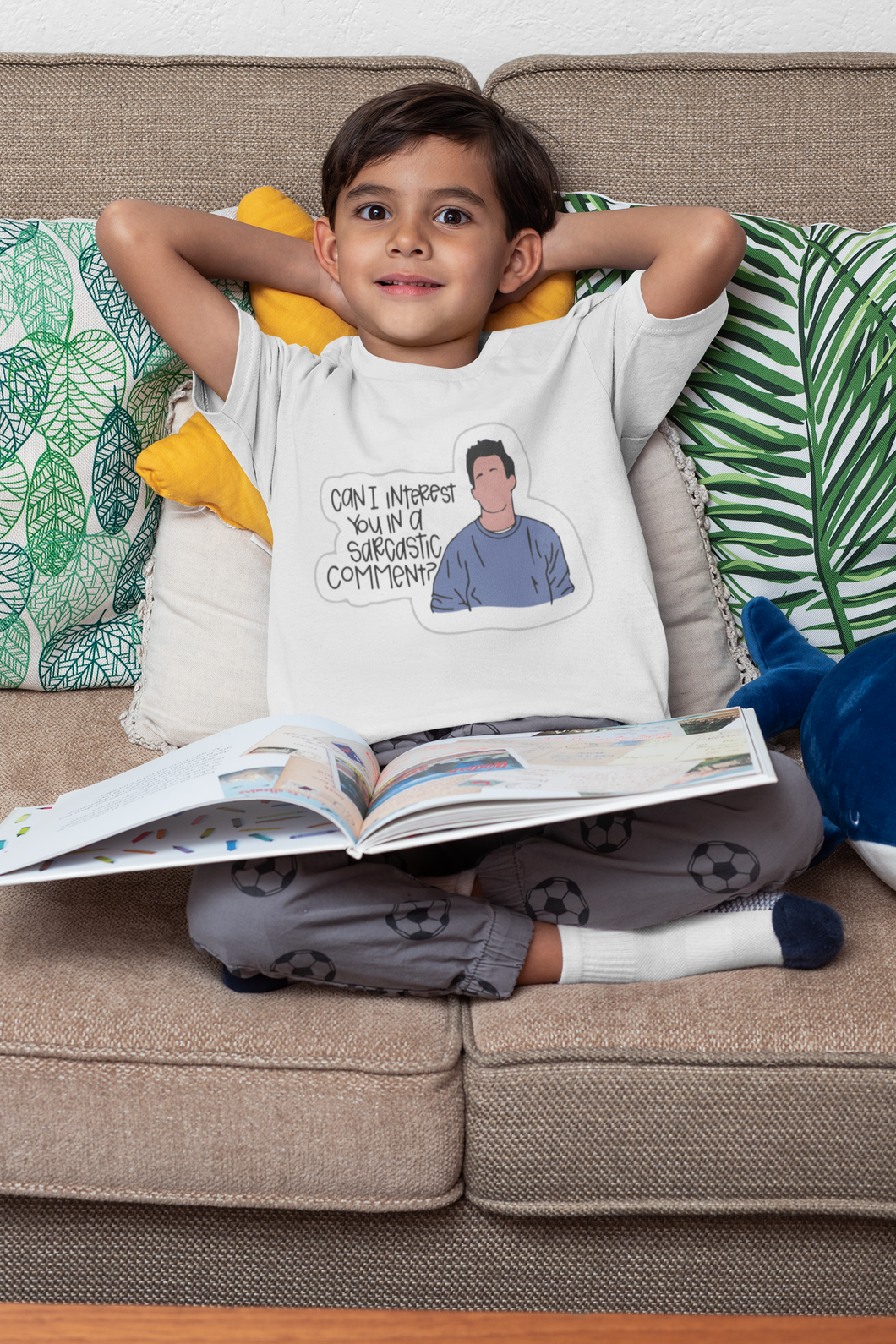 Sarcastic Web Series Half Sleeves T-Shirt for Boy-KidsFashionVilla