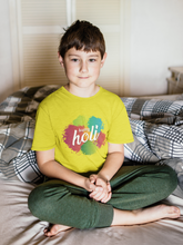 Load image into Gallery viewer, Happy Holi Half Sleeves T-Shirt for Boy-KidsFashionVilla
