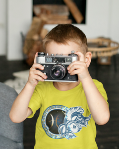 Pisces Zodiac Sign Half Sleeves T-Shirt for Boy-KidsFashionVilla
