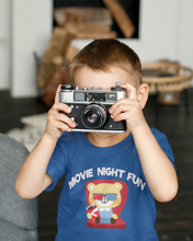 Load image into Gallery viewer, Movie Night Fun Half Sleeves T-Shirt for Boy-KidsFashionVilla
