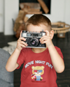 Movie Night Fun Half Sleeves T-Shirt for Boy-KidsFashionVilla