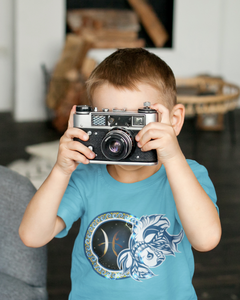 Pisces Zodiac Sign Half Sleeves T-Shirt for Boy-KidsFashionVilla