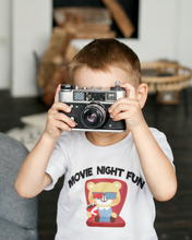 Load image into Gallery viewer, Movie Night Fun Half Sleeves T-Shirt for Boy-KidsFashionVilla
