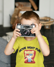 Load image into Gallery viewer, Movie Night Fun Half Sleeves T-Shirt for Boy-KidsFashionVilla
