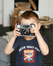 Load image into Gallery viewer, Movie Night Fun Half Sleeves T-Shirt for Boy-KidsFashionVilla
