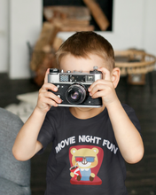 Load image into Gallery viewer, Movie Night Fun Half Sleeves T-Shirt for Boy-KidsFashionVilla
