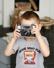 Load image into Gallery viewer, Movie Night Fun Half Sleeves T-Shirt for Boy-KidsFashionVilla
