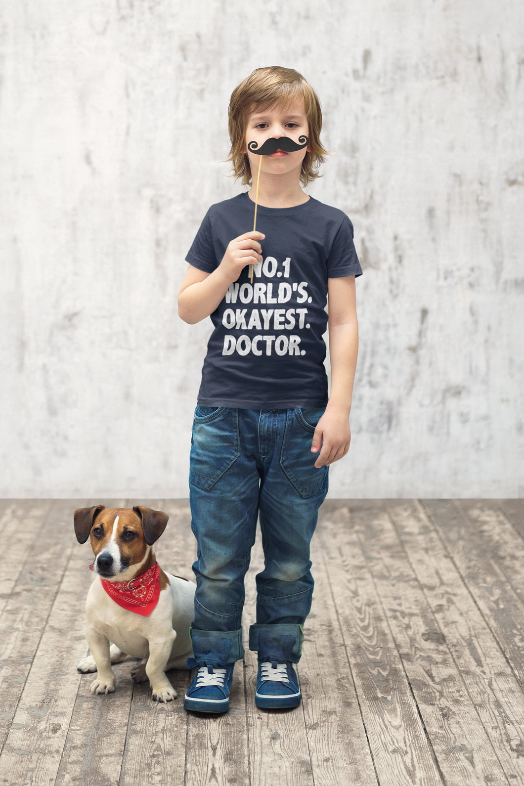 Future Doctor Half Sleeves T-Shirt for Boy-KidsFashionVilla