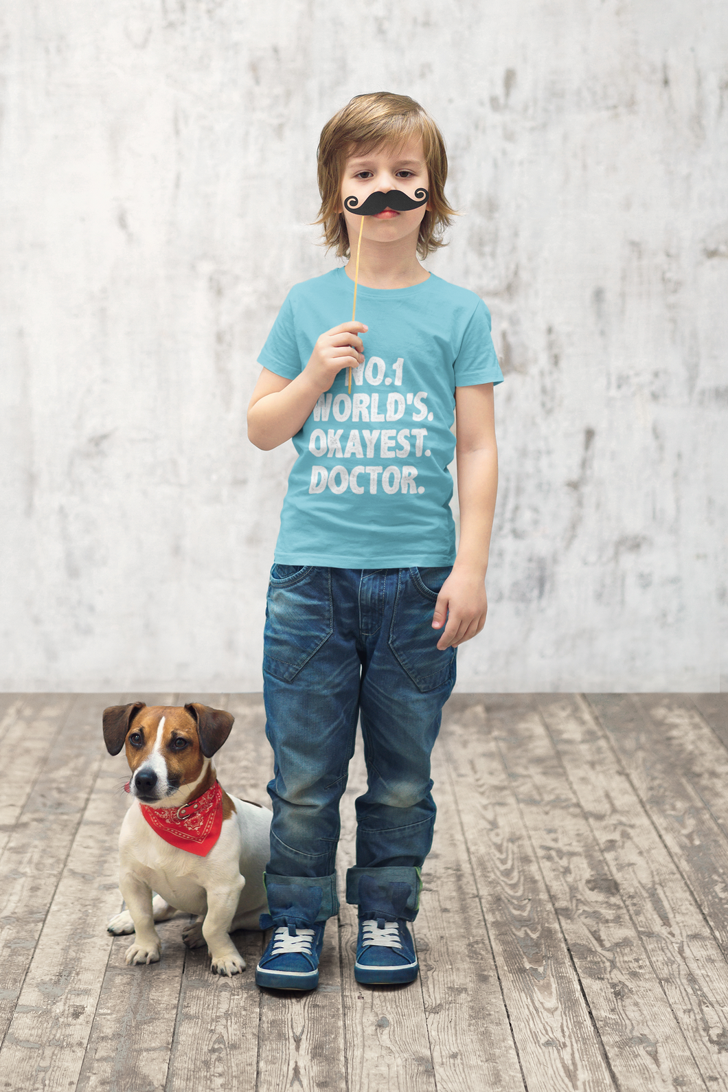 Future Doctor Half Sleeves T-Shirt for Boy-KidsFashionVilla
