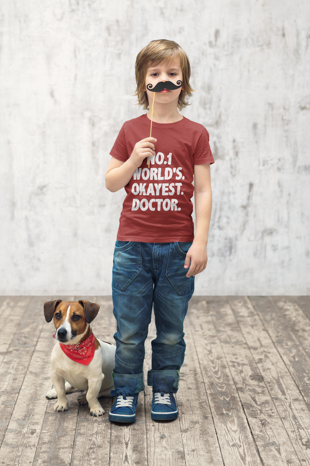 Future Doctor Half Sleeves T-Shirt for Boy-KidsFashionVilla