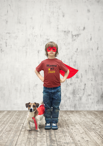 Mamu Ki Jaan Half Sleeves T-Shirt for Boy-KidsFashionVilla