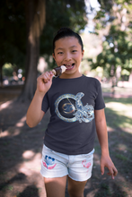 Load image into Gallery viewer, Cancer Zodiac Sign Half Sleeves T-Shirt For Girls -KidsFashionVilla
