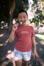 Load image into Gallery viewer, Not Anti Social Minimals Half Sleeves T-Shirt For Girls -KidsFashionVilla
