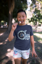 Load image into Gallery viewer, Cancer Zodiac Sign Half Sleeves T-Shirt For Girls -KidsFashionVilla
