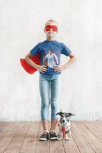 Load image into Gallery viewer, Ronaldo Half Sleeves T-Shirt For Girls -KidsFashionVilla
