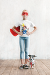 Cute Cartoon Half Sleeves T-Shirt For Girls -KidsFashionVilla