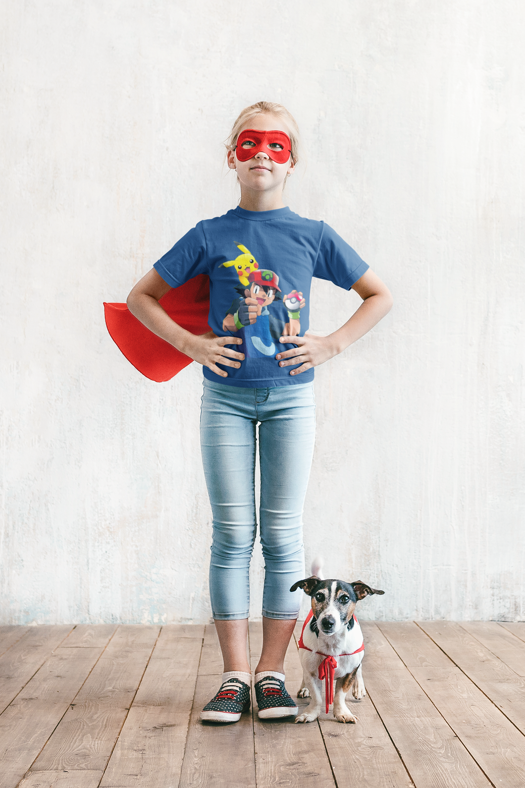 Cute Cartoon Half Sleeves T-Shirt For Girls -KidsFashionVilla