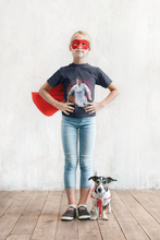 Load image into Gallery viewer, Ronaldo Half Sleeves T-Shirt For Girls -KidsFashionVilla

