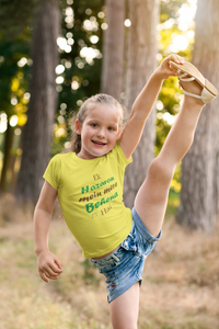 Ek Hazaro Mein Meri Behena Half Sleeves T-Shirt For Girls -KidsFashionVilla