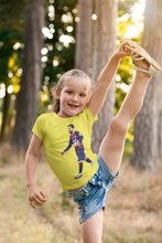 Load image into Gallery viewer, Messi Half Sleeves T-Shirt For Girls -KidsFashionVilla
