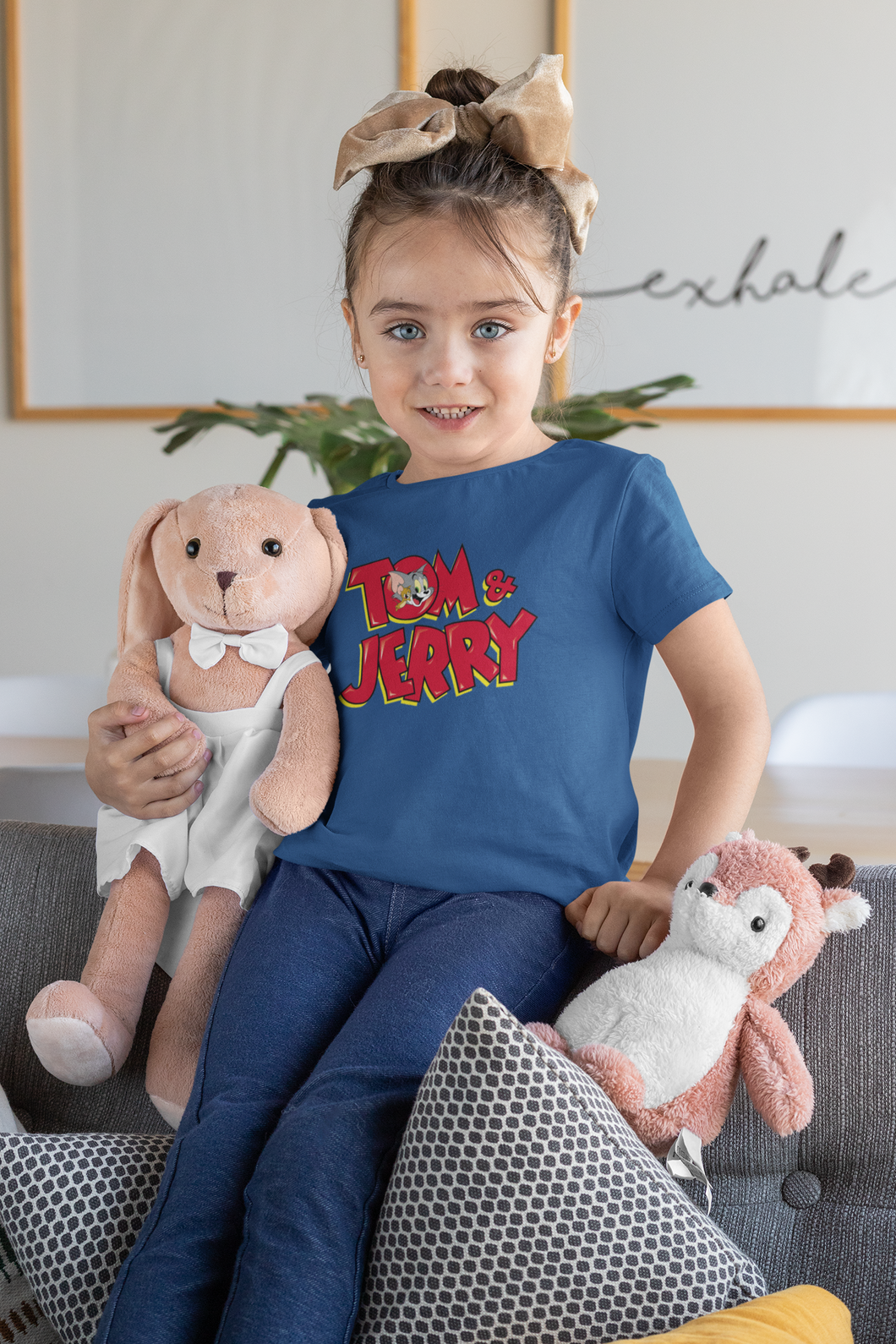 Most Iconic Cartoon Half Sleeves T-Shirt For Girls -KidsFashionVilla