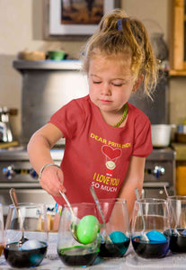 Custom Name I love My Didi So Much Half Sleeves T-Shirt For Girls -KidsFashionVilla