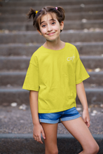 Load image into Gallery viewer, Ronaldo Cr7 Half Sleeves T-Shirt For Girls -KidsFashionVilla
