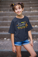 Load image into Gallery viewer, What Santa Dosent Bring Me My Papa Will Christmas Half Sleeves T-Shirt For Girls -KidsFashionVilla
