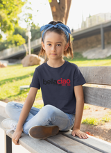 Load image into Gallery viewer, Bella Ciao Money Heist Half Sleeves T-Shirt For Girls -KidsFashionVilla
