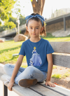 Cute Princess Half Sleeves T-Shirt For Girls -KidsFashionVilla