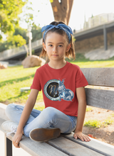 Load image into Gallery viewer, Capricon Zodiac Sign Half Sleeves T-Shirt For Girls -KidsFashionVilla
