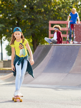 Load image into Gallery viewer, Cute Cartoon Half Sleeves T-Shirt For Girls -KidsFashionVilla
