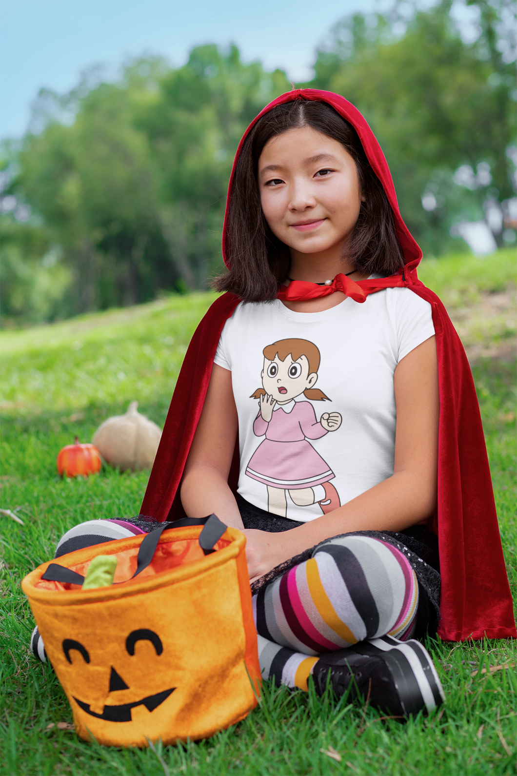 Cute Cartoon Half Sleeves T-Shirt For Girls -KidsFashionVilla