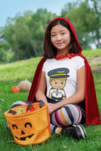 Load image into Gallery viewer, Future Pilot Half Sleeves T-Shirt For Girls -KidsFashionVilla
