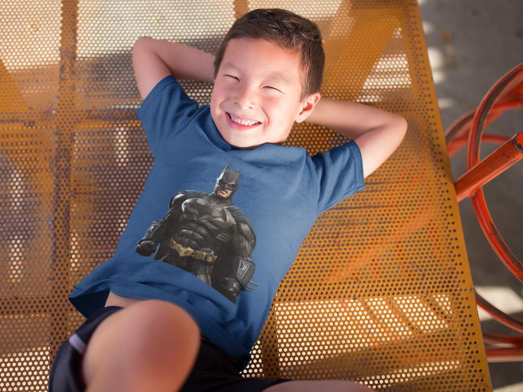 Superhero Half Sleeves T-Shirt for Boy-KidsFashionVilla