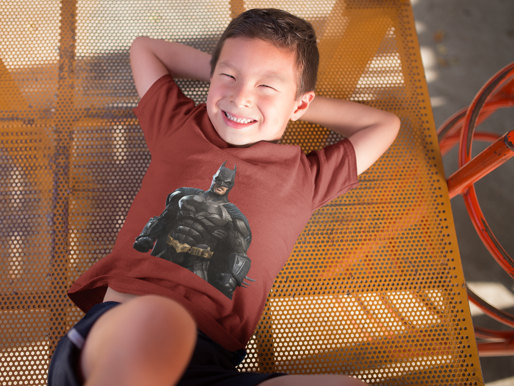Superhero Half Sleeves T-Shirt for Boy-KidsFashionVilla