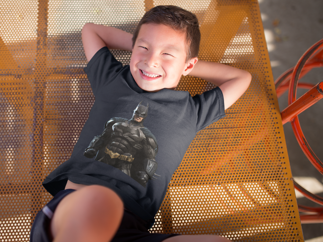 Superhero Half Sleeves T-Shirt for Boy-KidsFashionVilla