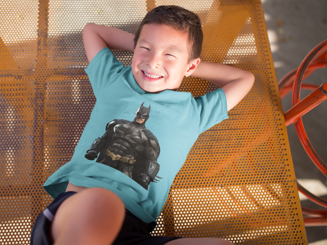 Superhero Half Sleeves T-Shirt for Boy-KidsFashionVilla