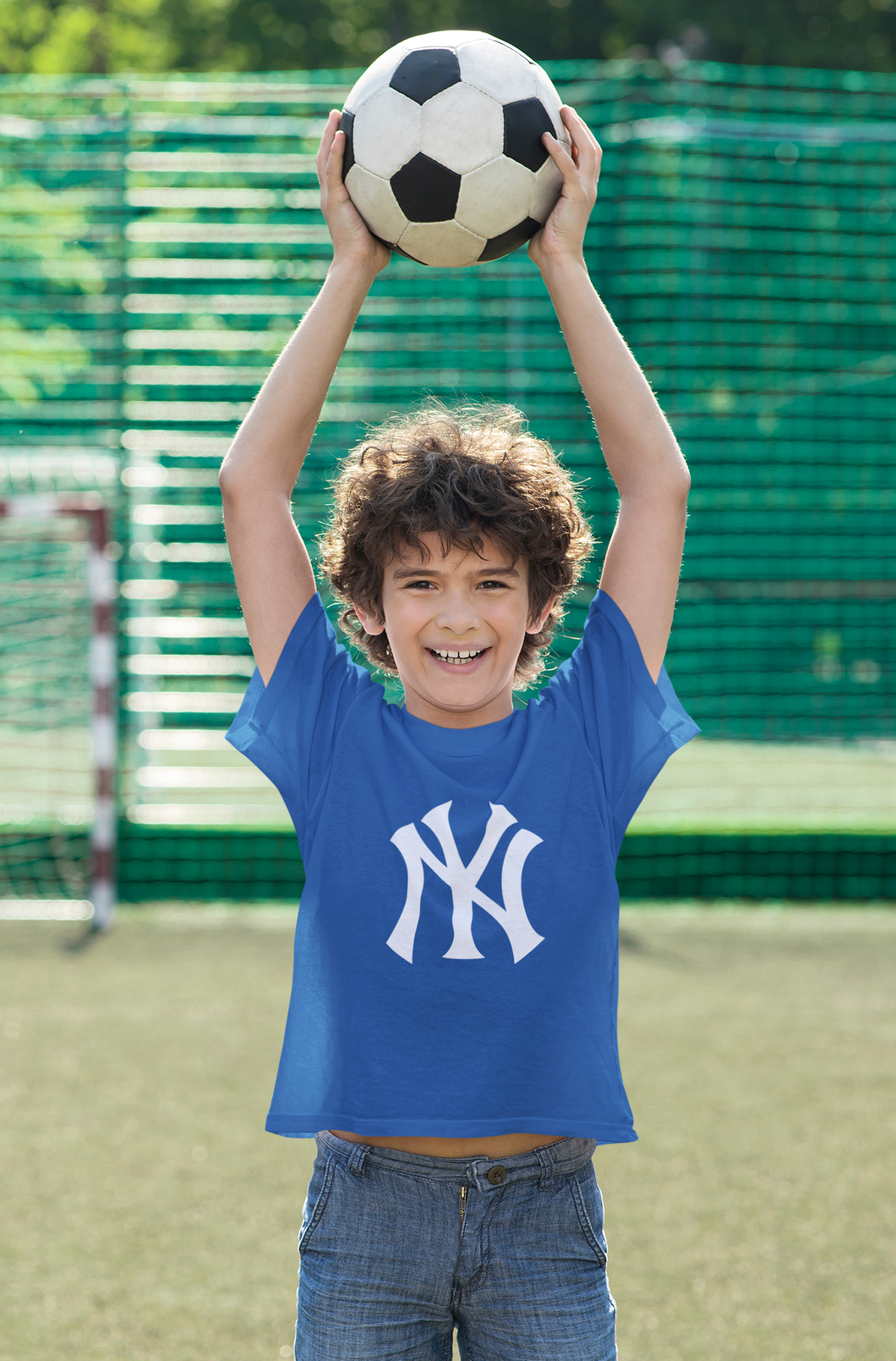 New York Yankees Half Sleeves T-Shirt for Boy-KidsFashionVilla