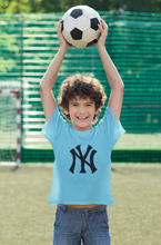 Load image into Gallery viewer, New York Yankees Half Sleeves T-Shirt for Boy-KidsFashionVilla
