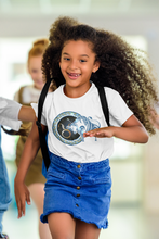 Load image into Gallery viewer, Taurus Zodiac Sign Half Sleeves T-Shirt For Girls -KidsFashionVilla
