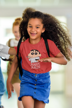Load image into Gallery viewer, Always Hungry Half Sleeves T-Shirt For Girls -KidsFashionVilla
