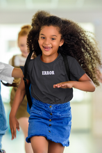 Load image into Gallery viewer, Error Minimals Half Sleeves T-Shirt For Girls -KidsFashionVilla
